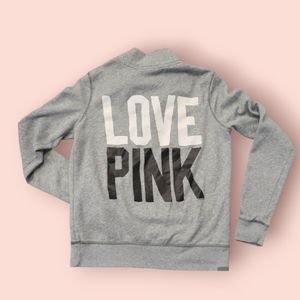 Adorable Love Pink Sweatshirt with Dog image on the front